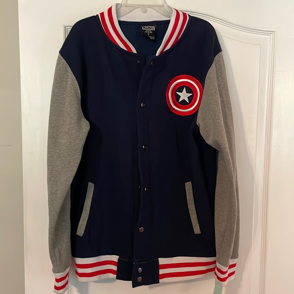 Marvel Captain America jacket. Men’s size S